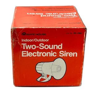 Radio Shack Electronic Siren Indoor Outdoor
